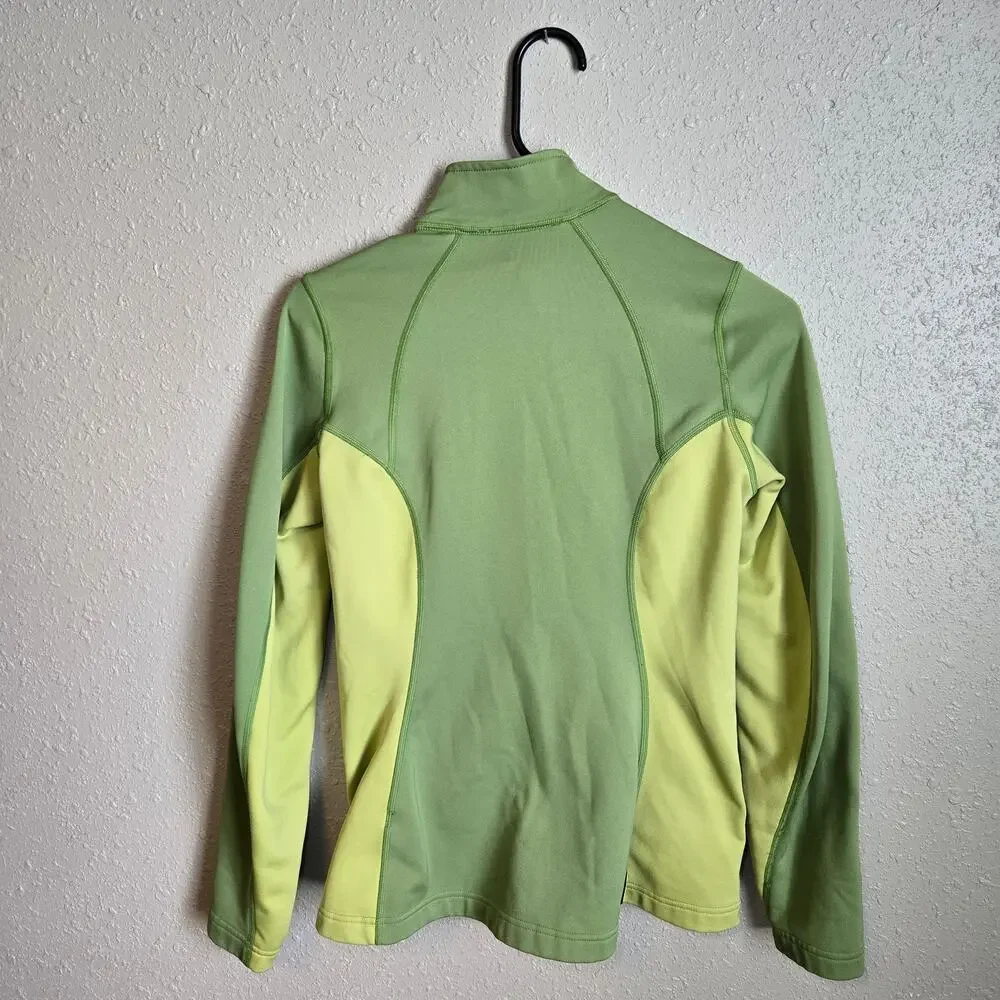 Klim Sundance Peridot Green Mid Layer Fleece Snowmobile Ski‎ Jacket Size Small